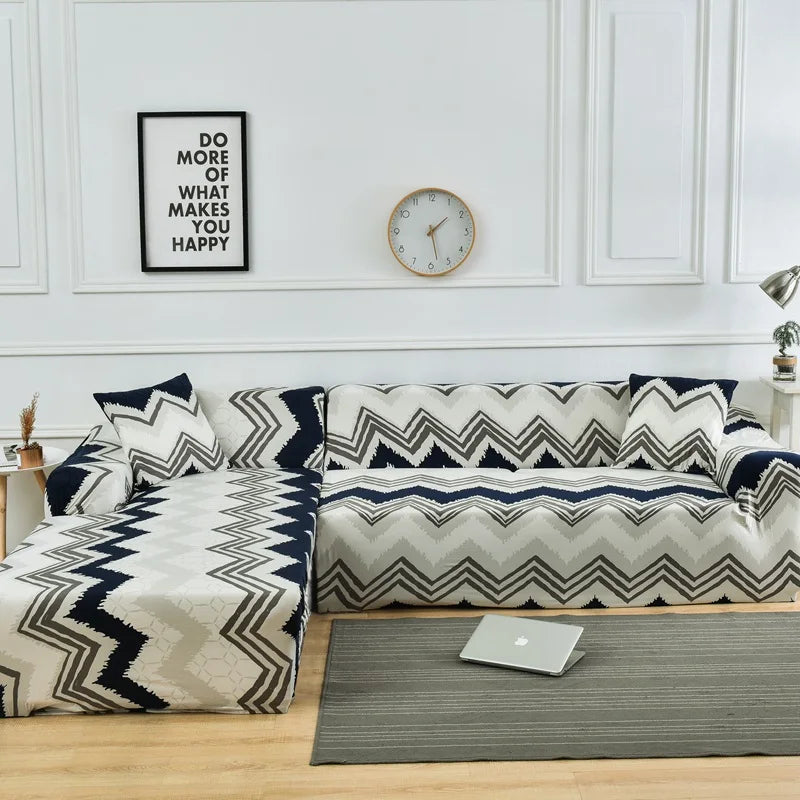 Couverture Pour Canapé d'Angle | Housse Moderne