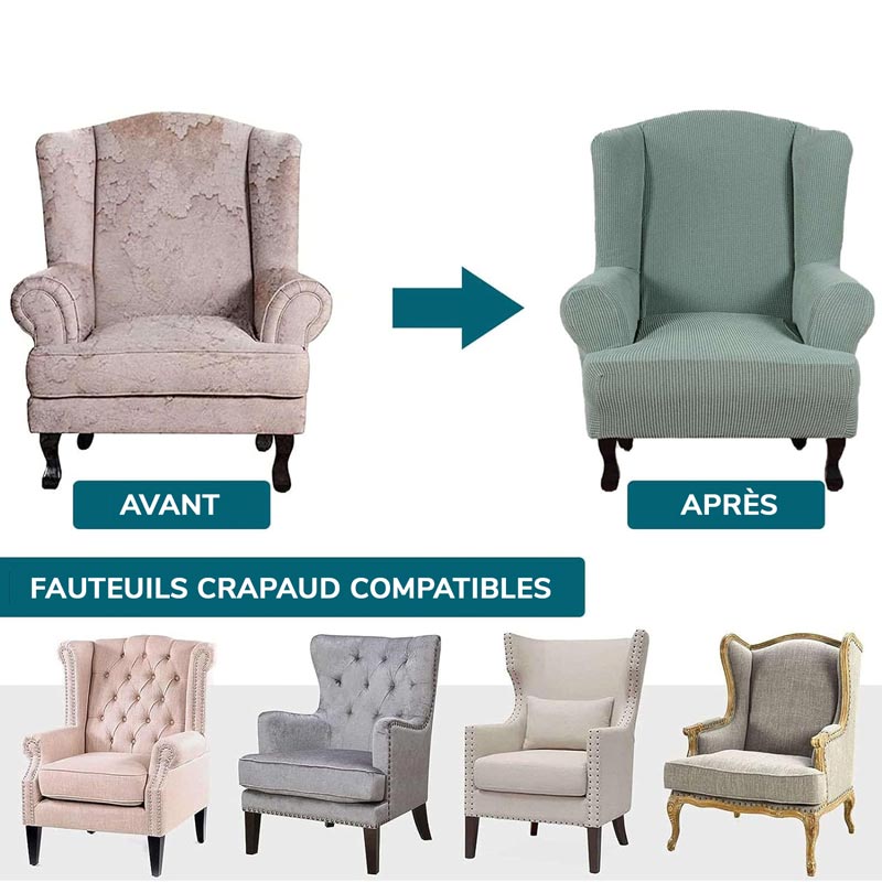 Fauteuil Crapaud Housse | Housse Moderne