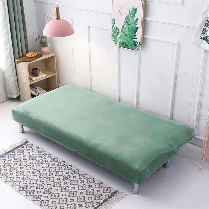 Housse de Canapé Clic Clac Velours Vert | Housse Moderne