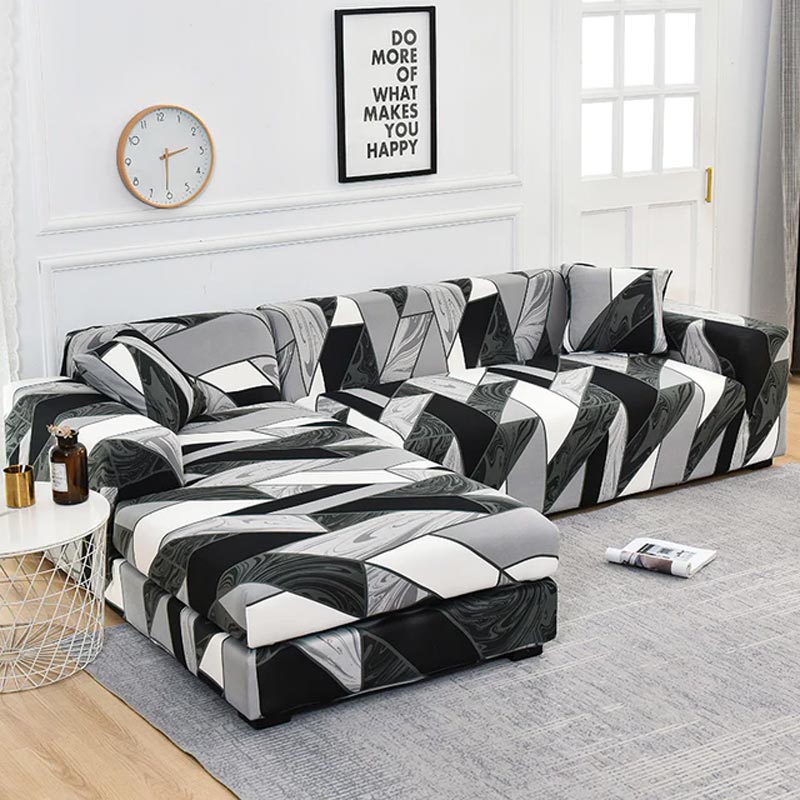 Housse de Canapé d'Angle 3 Places | Housse Moderne