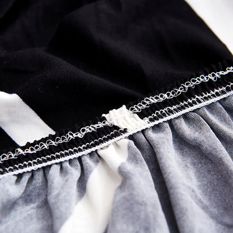 Housse de Canapé Extensible Noir | Housse Moderne