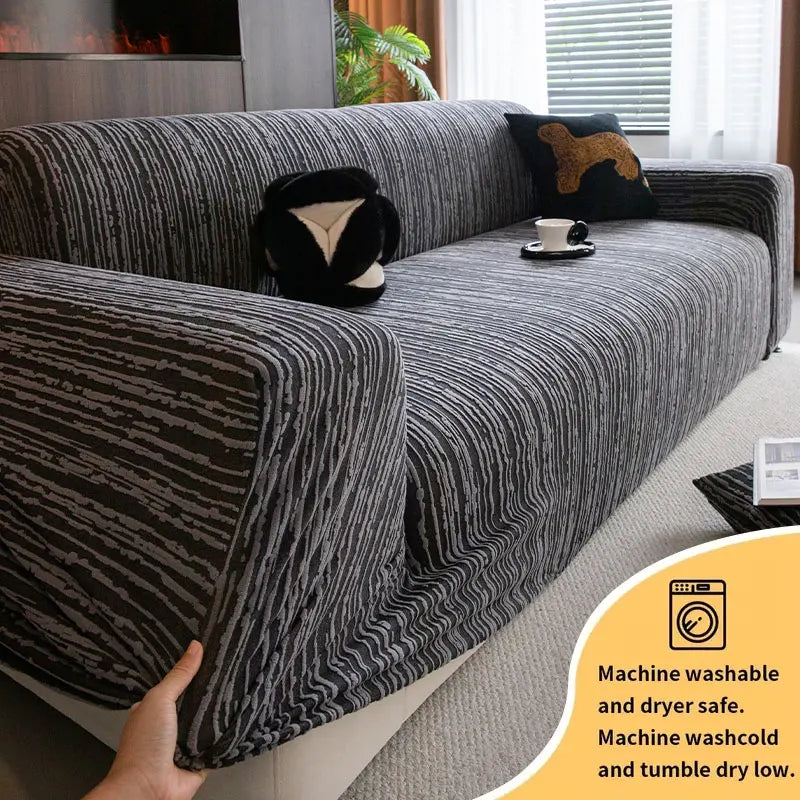 Housse de Canapé Olfrin Gris Anthracite | Housse Moderne