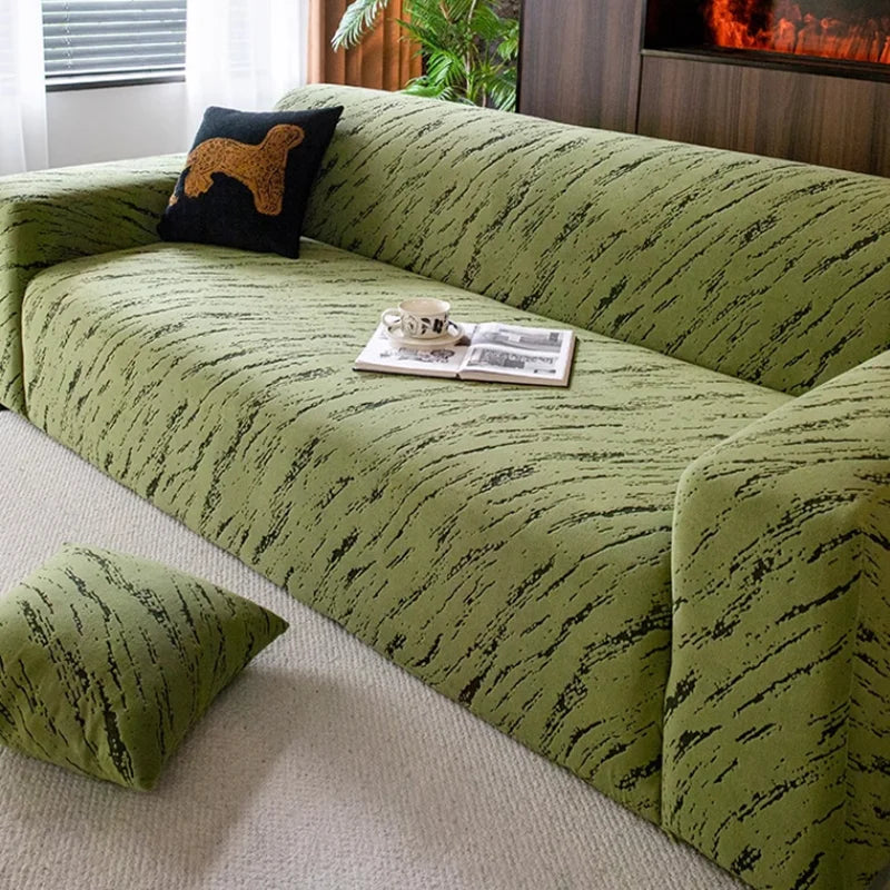 Housse De Canapé Velmon Vert | Housse Moderne