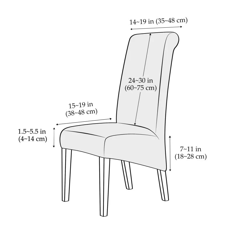 Housse de Chaise Riviera – Vert Amande Extensible | Housse Moderne