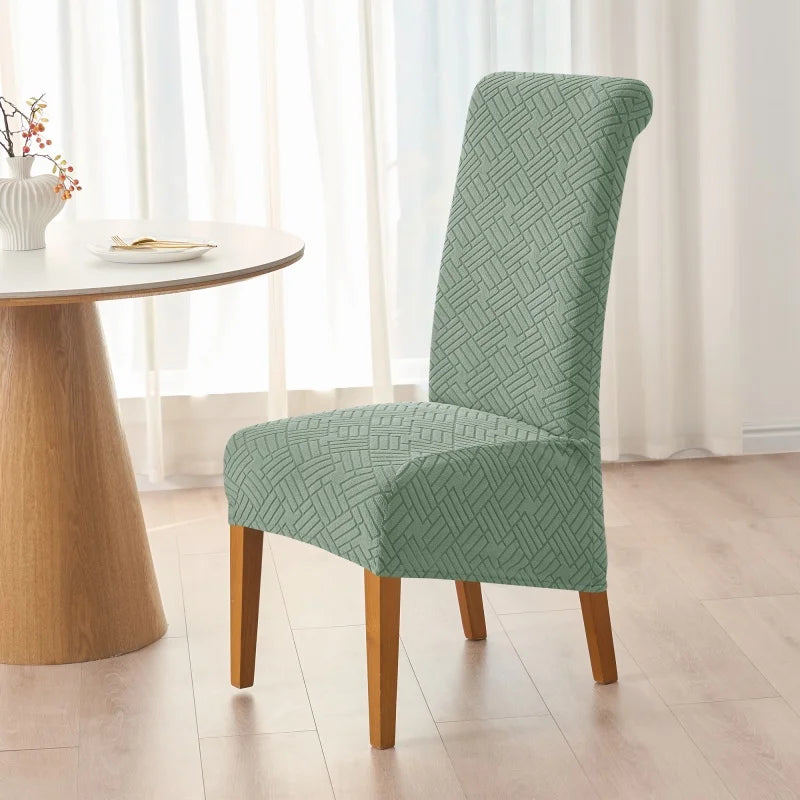 Housse de Chaise Riviera – Vert Amande Extensible | Housse Moderne