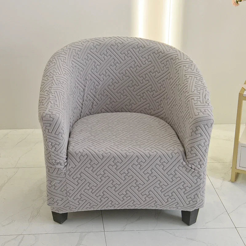 Housse De Fauteuil Cabriolet Helvon Gris Clair | Housse Moderne
