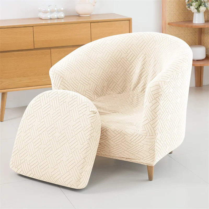 Housse de Fauteuil Cabriolet Nolin Beige | Housse Moderne