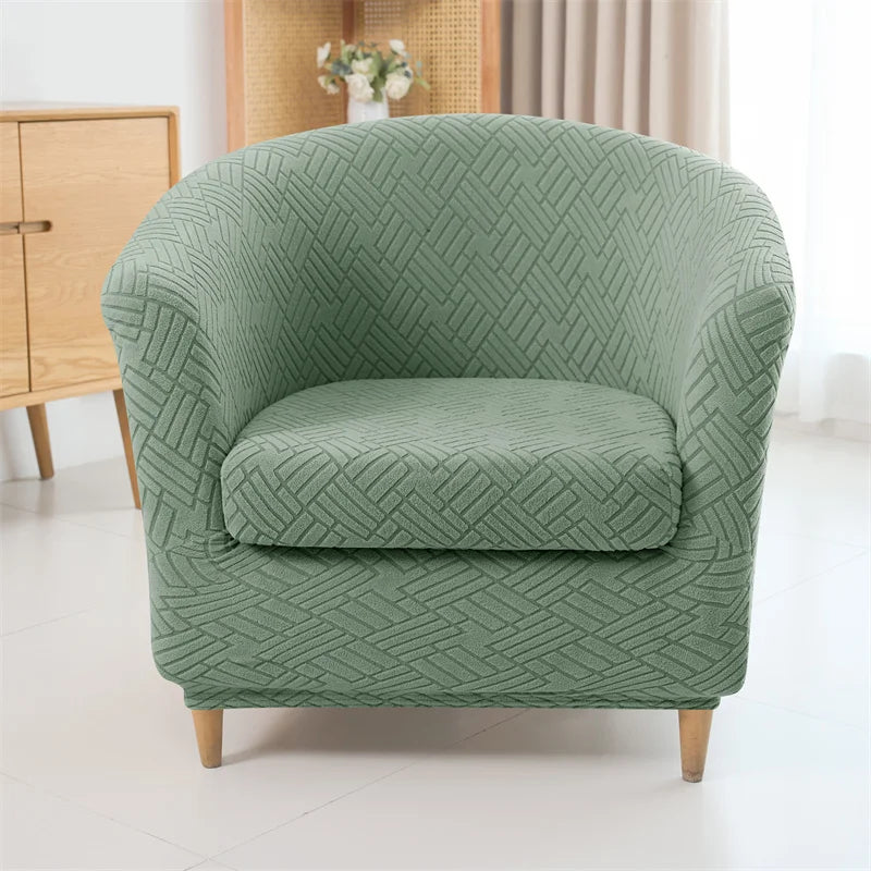 Housse de Fauteuil Cabriolet Nolin Vert Amande | Housse Moderne