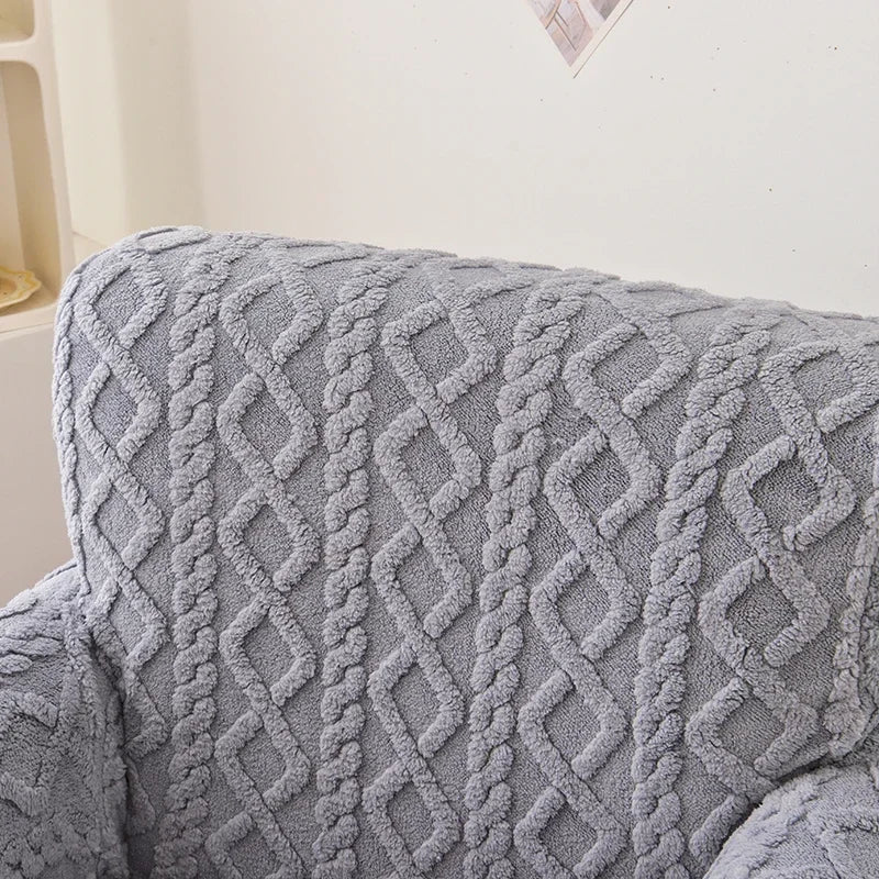 Housse de Fauteuil Renlor Gris | Housse Moderne