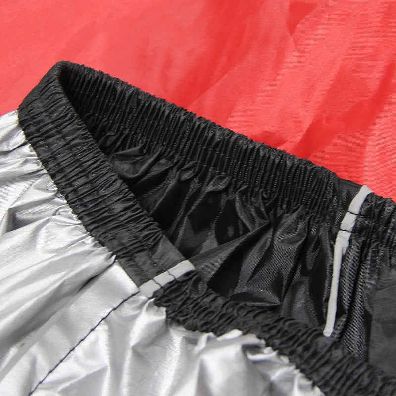 Housse Moto Extérieure Armotex Noir Et Rouge