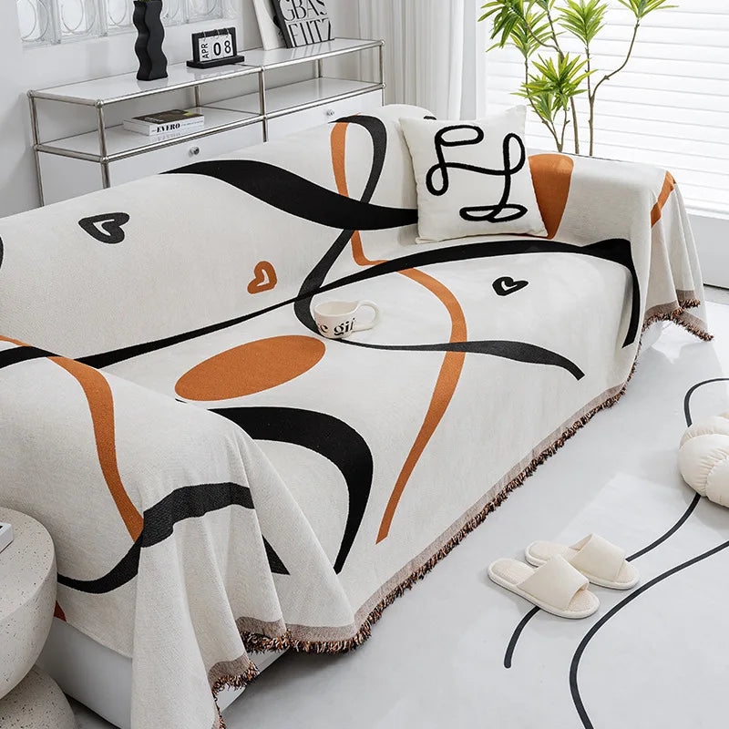 Jeté de Canapé D'angle Grande Taille Miresta | Housse Moderne