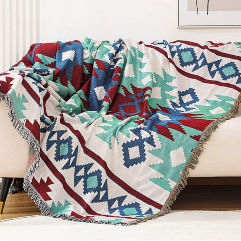 Jeté de Canapé Ethnique | Housse Moderne