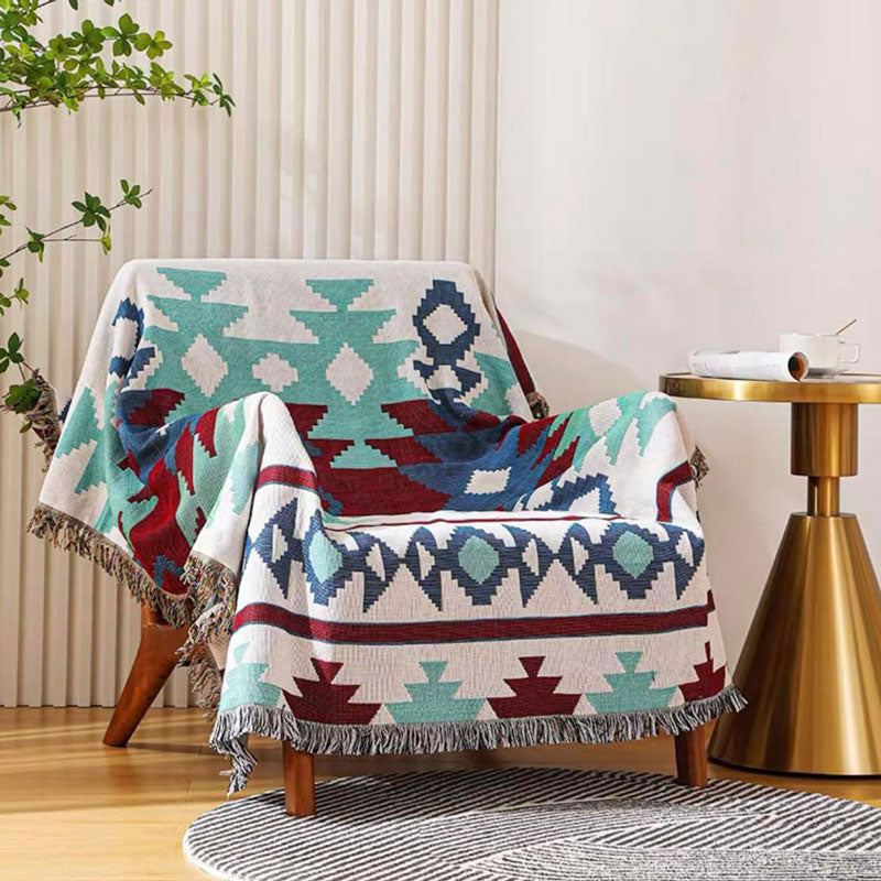 Jeté de Canapé Ethnique | Housse Moderne