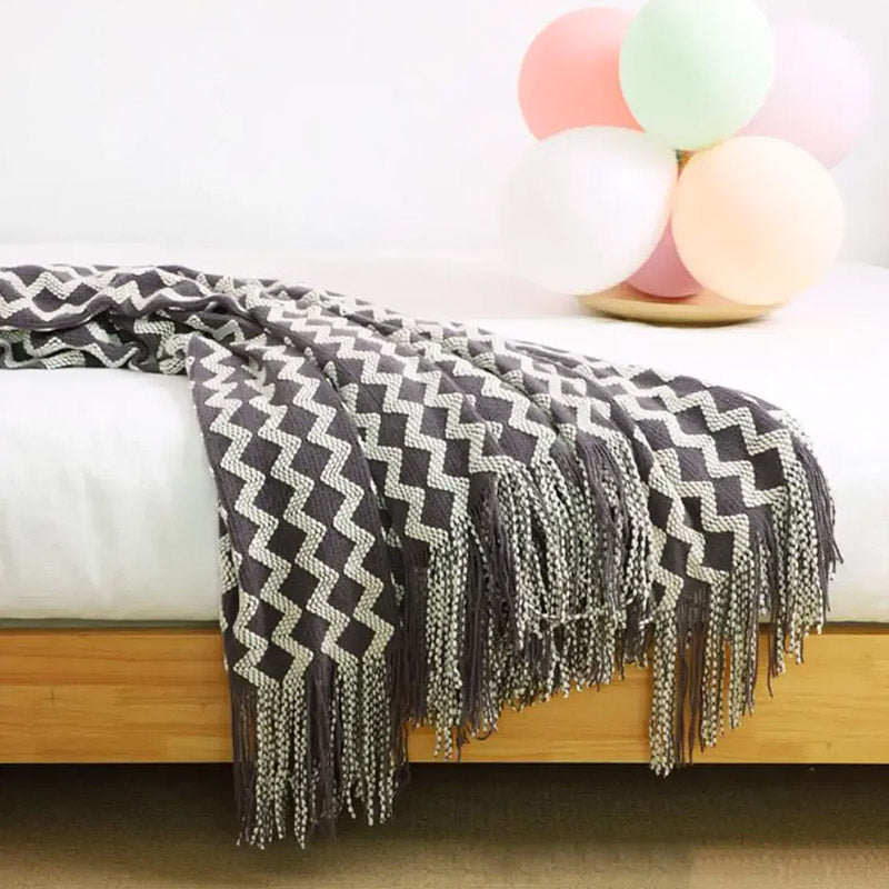 Plaid Canapé Gris | Housse Moderne