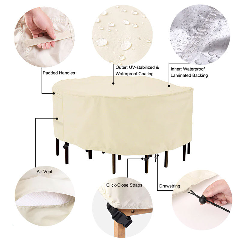 Bâche Table Jardin | Housse Moderne