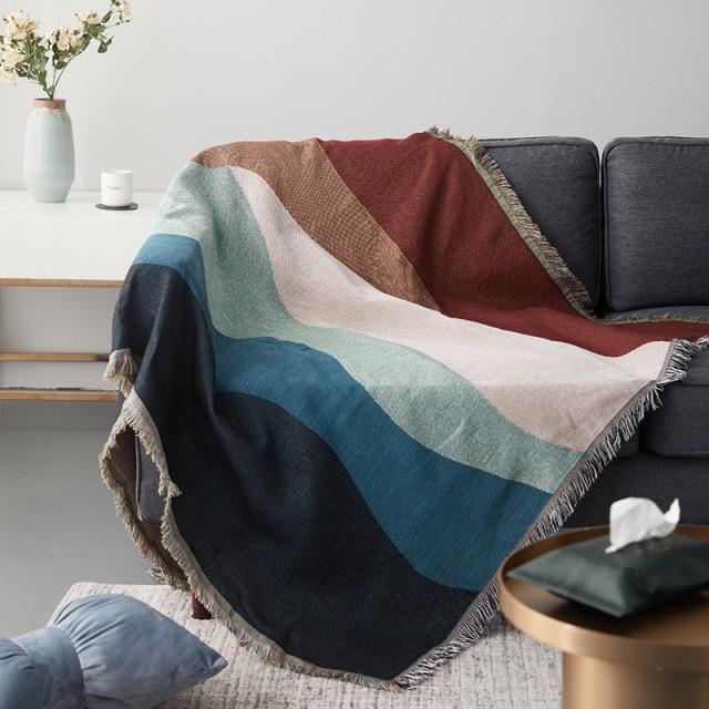 Jeté de Canapé Scandinave | Housse Moderne