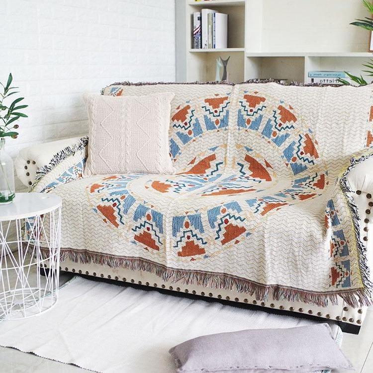 Plaid sur Canapé | Housse Moderne