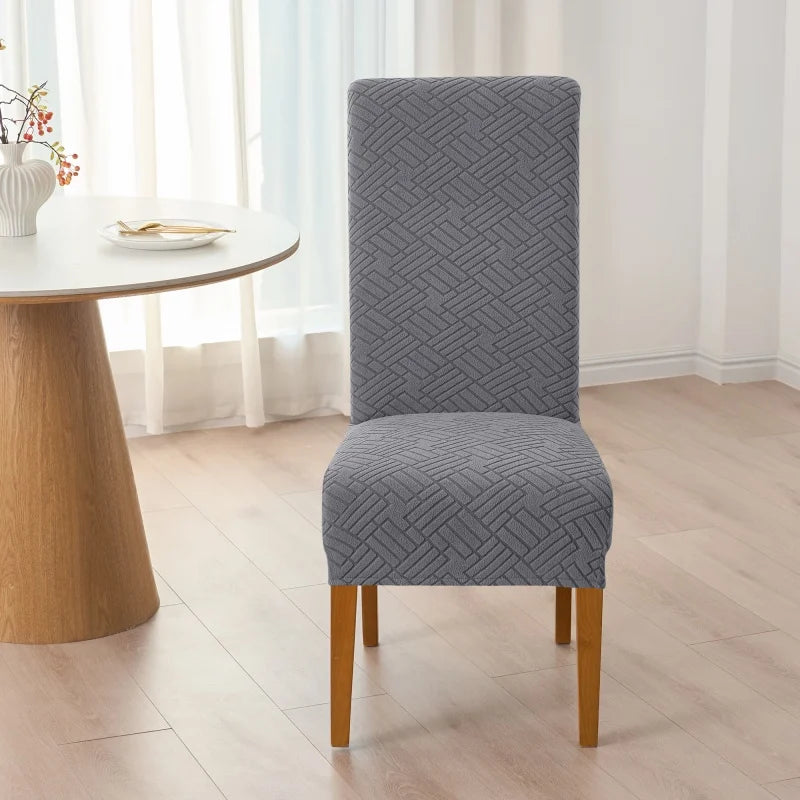 Housse de Chaise Riviera – Gris Anthracite Extensible | Housse Moderne