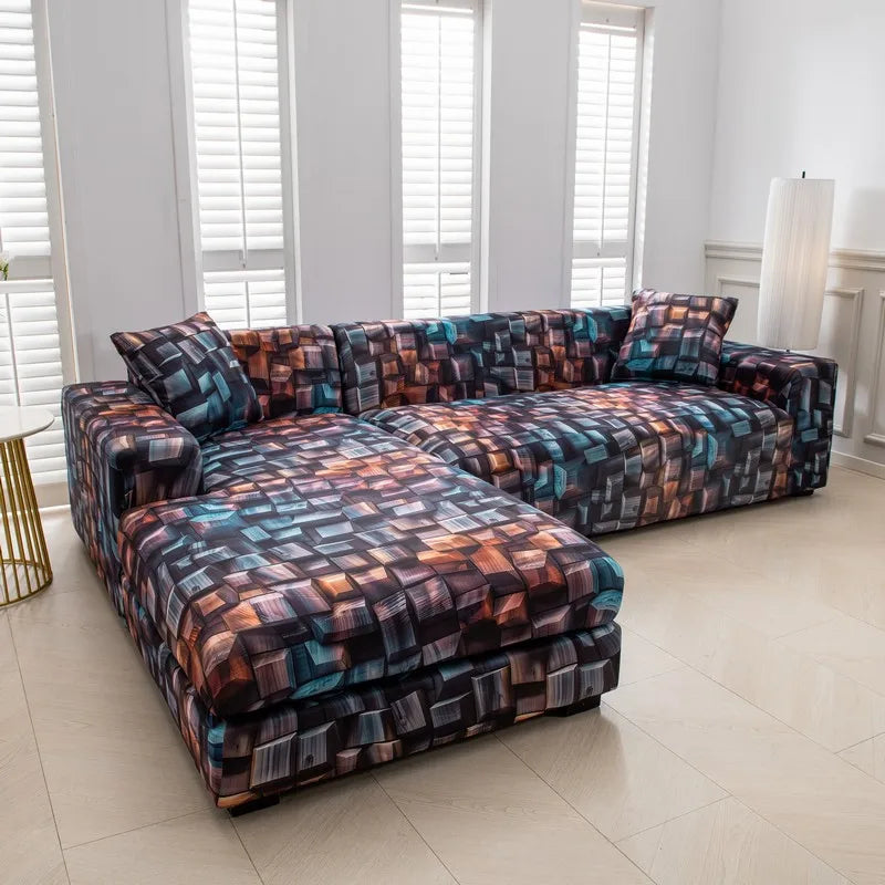 Housse Accoudoir Canapé D&#39;angle | Housse Moderne