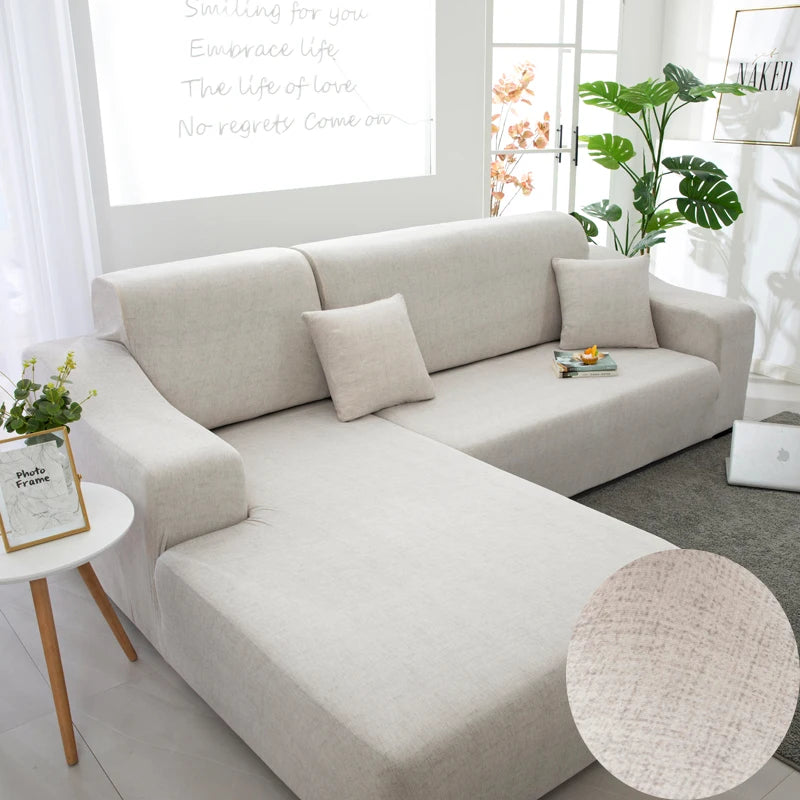 Housse Canapé D'angle 6 Places | Housse Moderne