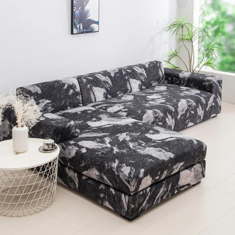 Housse Canapé D&#39;angle Avec Coffre | Housse Moderne