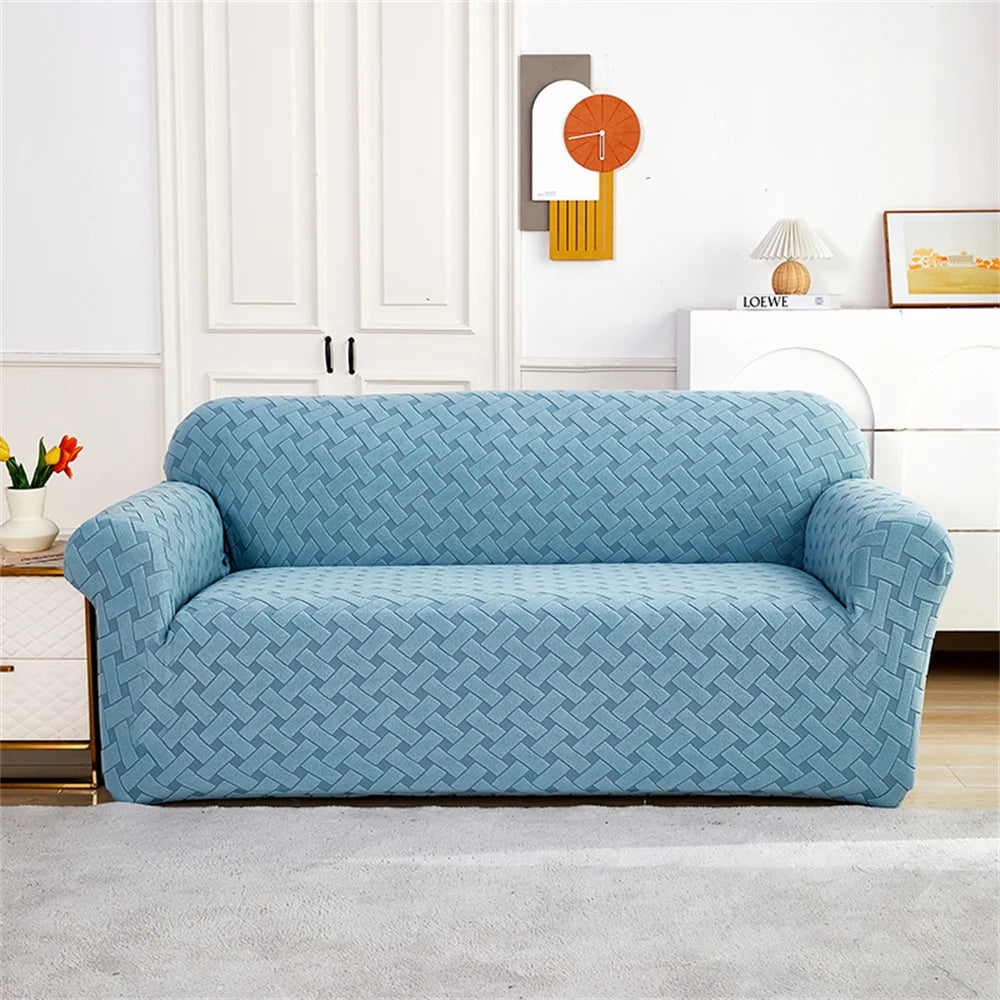 Housse De Canapé Calmor Bleu Ciel | Housse Moderne