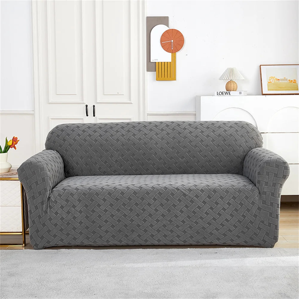 Housse De Canapé Calmor Gris Anthracite