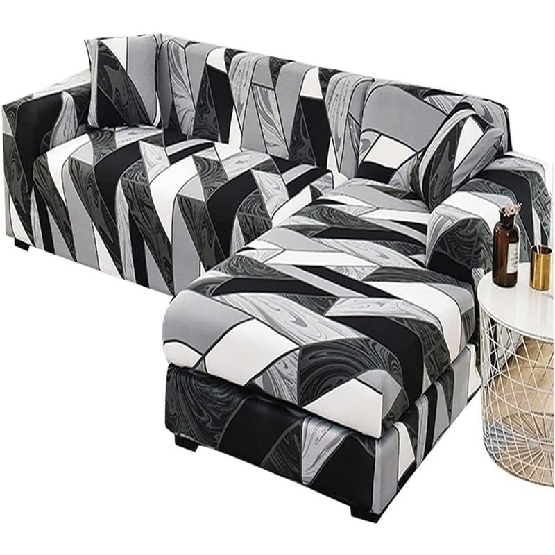 Housse de Canapé d&#39;Angle 3 Places | Housse Moderne 