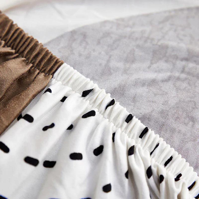 Housse de Canapé d'Angle Avec Accoudoir | Housse Moderne 