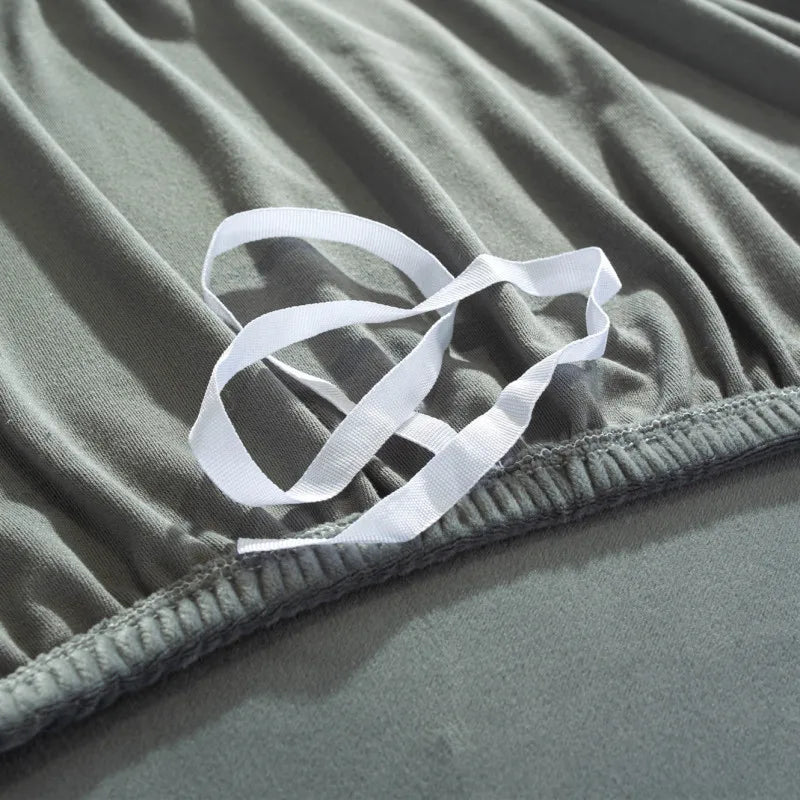 Housse de Canapé d&#39;Angle Gris | Housse Moderne 