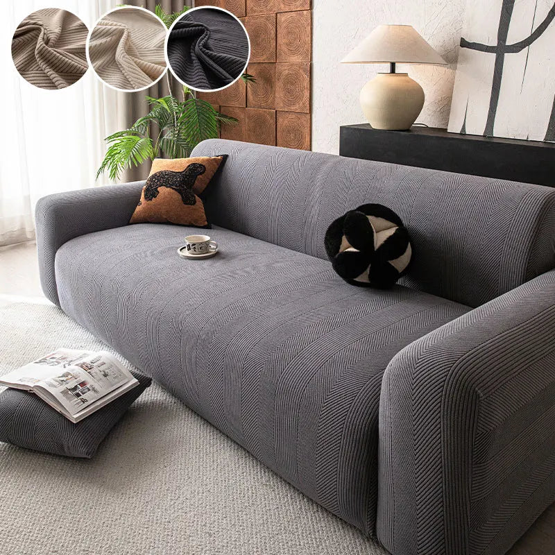 Housse De Canapé Danlor Gris | Housse Moderne