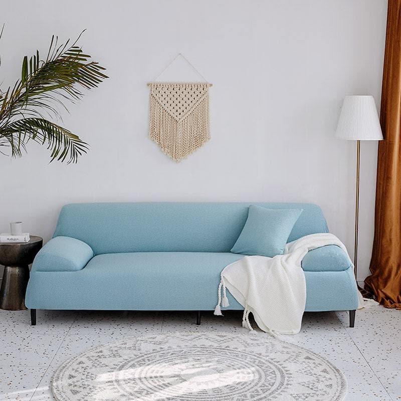 Housse De Canapé Imperméable Bleu Ciel | Housse Moderne