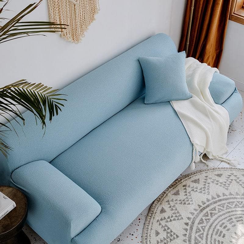 Housse De Canapé Imperméable Bleu Ciel | Housse Moderne