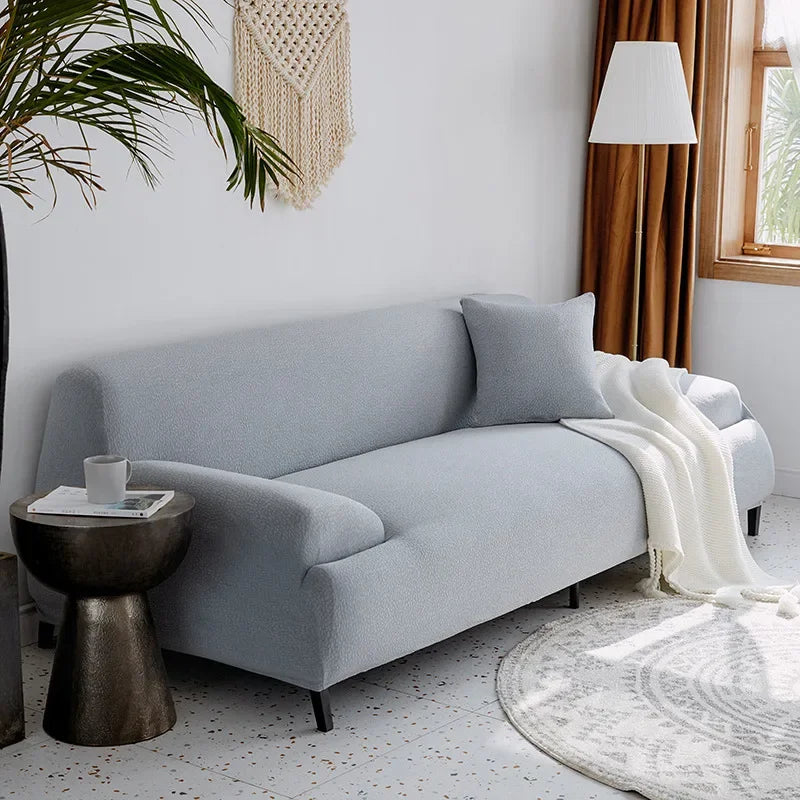 Housse De Canapé Imperméable Gris Clair | Housse Moderne