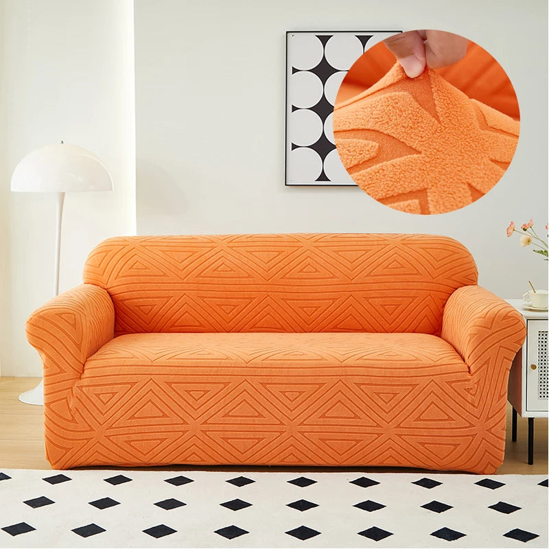 Housse De Canapé Jacquard Fora | Housse Moderne