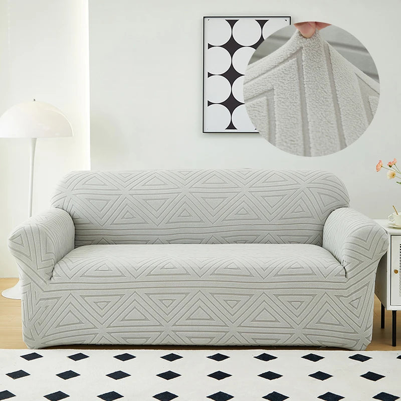 Housse De Canapé Jacquard Fora | Housse Moderne