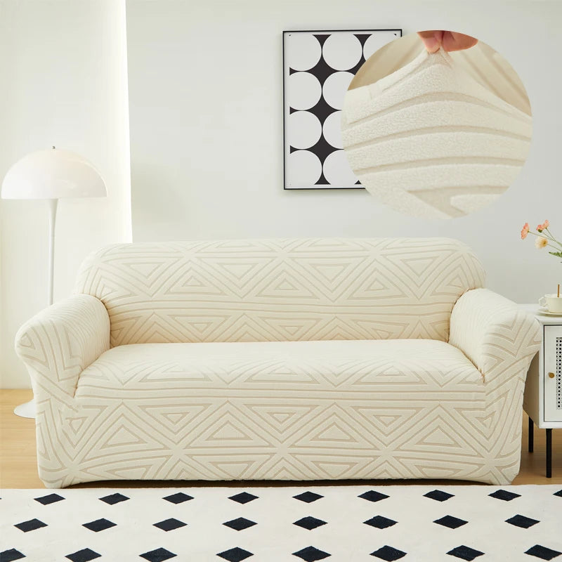 Housse De Canapé Jacquard Fora | Housse Moderne