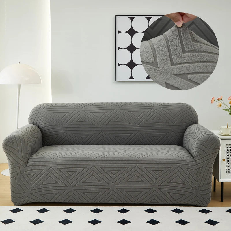 Housse De Canapé Jacquard Fora | Housse Moderne