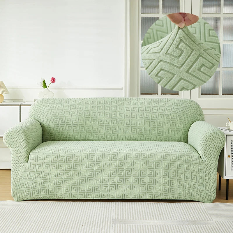 Housse De Canapé Jacquard Sora | Housse Moderne