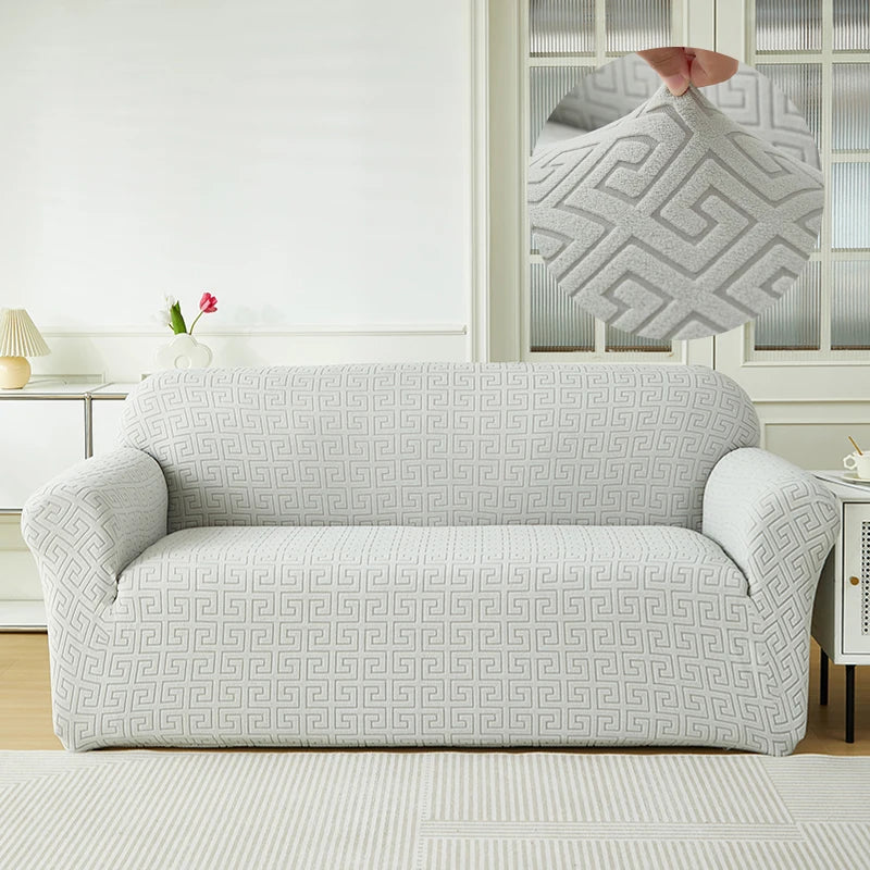 Housse De Canapé Jacquard Sora | Housse Moderne