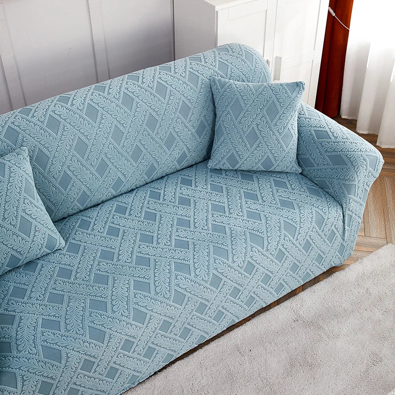 Housse De Canapé Linor Bleu Ciel | Housse Moderne