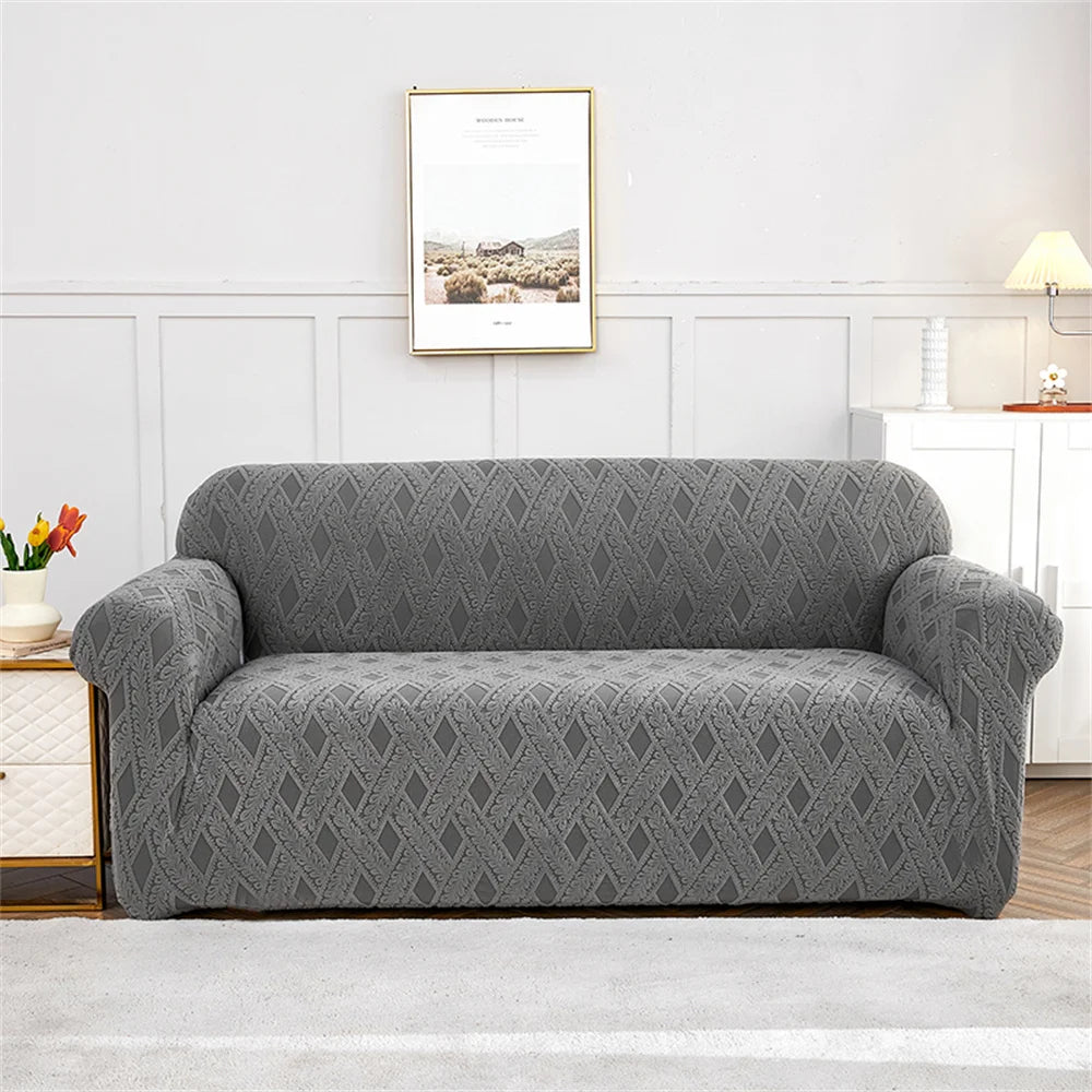 Housse De Canapé Linor Gris Anthracite | Housse Moderne