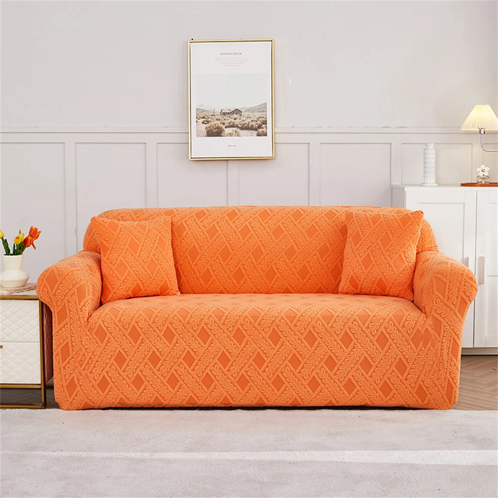 Housse De Canapé Linor Orange | Housse Moderne