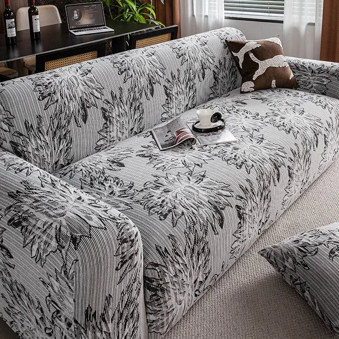 Housse De Canapé Varnel Gris | Housse Moderne