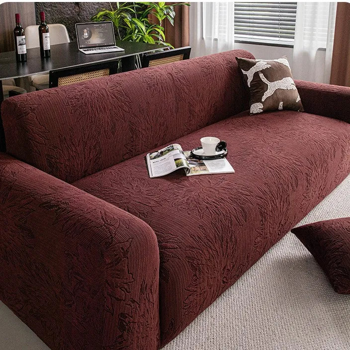 Housse De Canapé Varnel Bordeaux | Housse Moderne