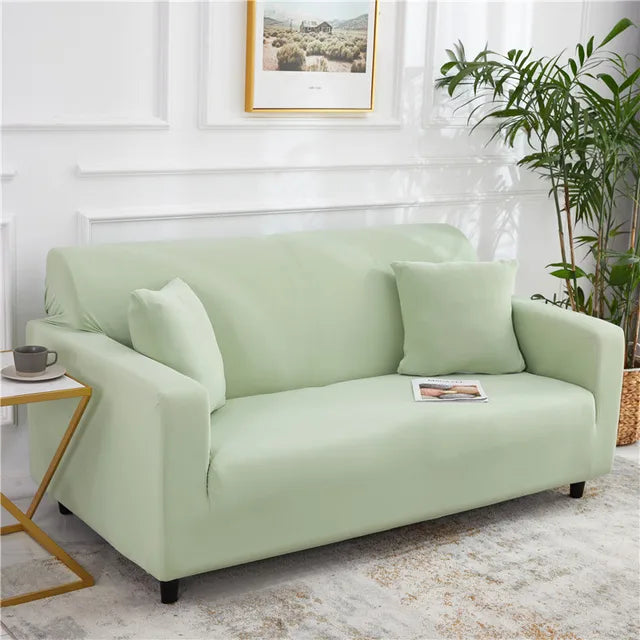 Housse de Canapé Vert Amande | Housse Moderne