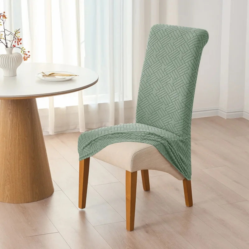 Housse de Chaise Riviera – Vert Amande Extensible | Housse Moderne