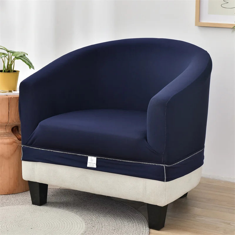 Housse de Fauteuil Cabriolet Bleu Marine | Housse Moderne