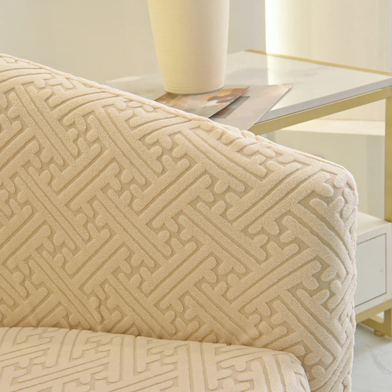 Housse De Fauteuil Cabriolet Helvon Beige | Housse Moderne