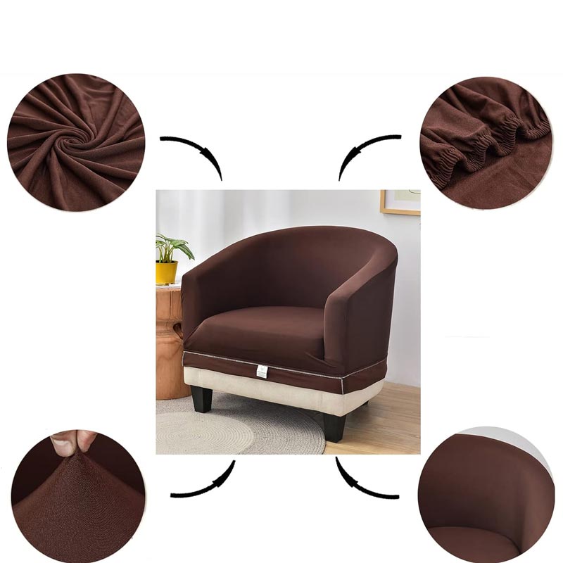 Housse de Fauteuil Cabriolet Marron | Housse Moderne